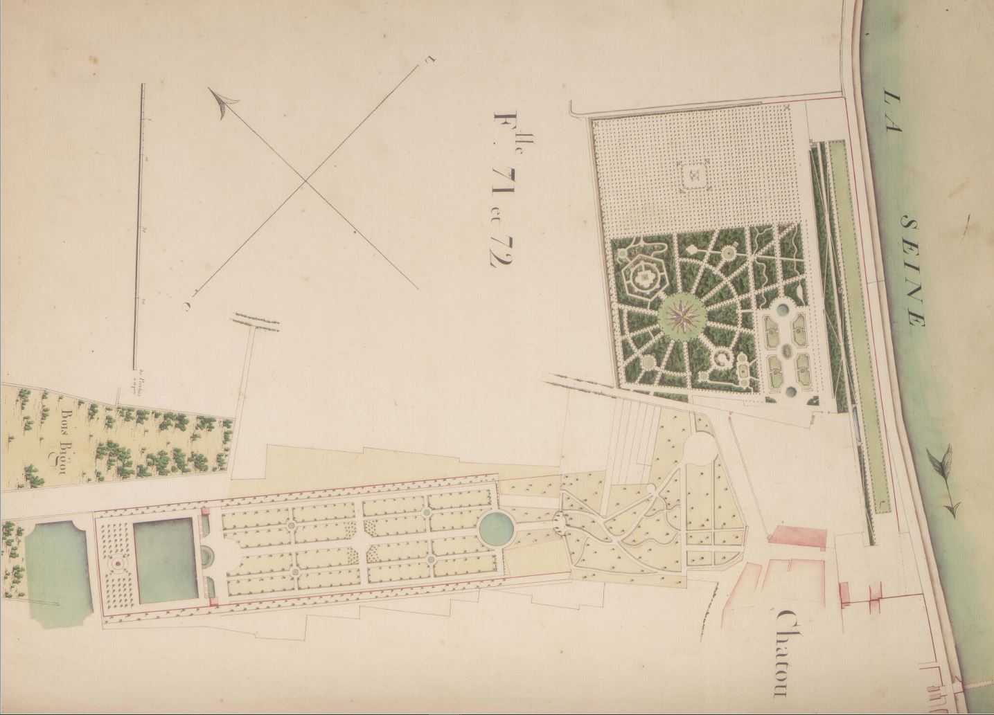 Chatou Parc 082b Plan de la propriété Bertin 1780.jpg