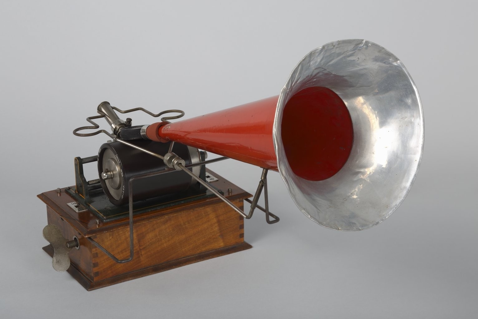 Le phonographe à cylindre Pathé « Le Coquet » d'Hubert Pernot (Source: Gallica, BNF)